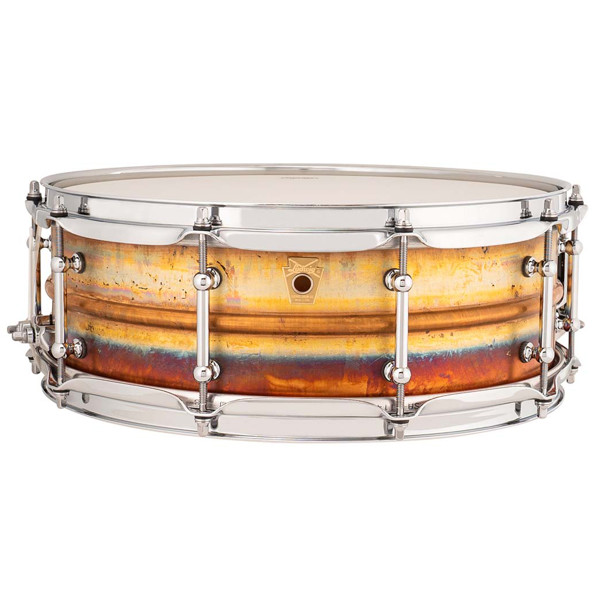 Skarptromme Ludwig Bronze Supraphonic LB550RT, 14x5, Raw Patina Shell, Tube Lugs