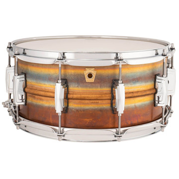 Skarptromme Ludwig Bronze Supraphonic LB552R, 14x6,5, Raw Patina Shell, Imperial Lugs