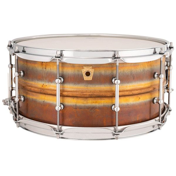 Skarptromme Ludwig Bronze Supraphonic LB552RT, 14x6,5, Raw Patina Shell, Tube Lugs