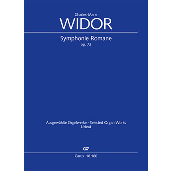 Symphonie Romane Op. 73, Charles-Marie Widor. Organ