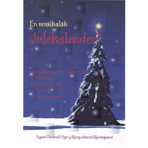 En musikalsk julekalender - piano solo, duett, besifring - Bb instrument