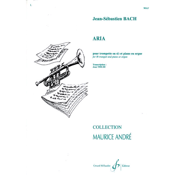 Aria, Jean-Sebastian Bach, Trumpet and Organ