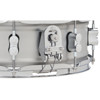 Skarptromme PDP Concept Aluminum Natural Satin Brushed PDSN0514NBAC, 14x5 Chrome Hardware