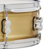 Skarptromme PDP Concept Brass Natural Satin Brushed, PDSN0514NBBC,14x5 Chrome Hardware