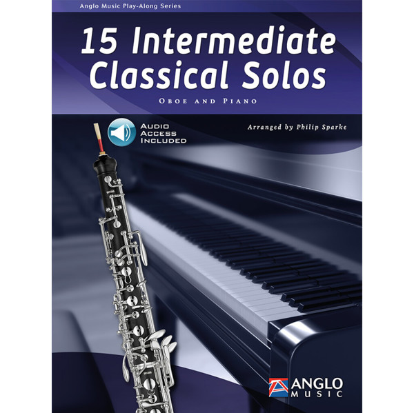 15 Intermediate Classical Solos for Oboe and Piano