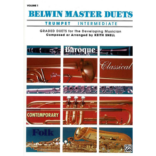 Belwin Master Duets Trumpet Intermediate Vol 1
