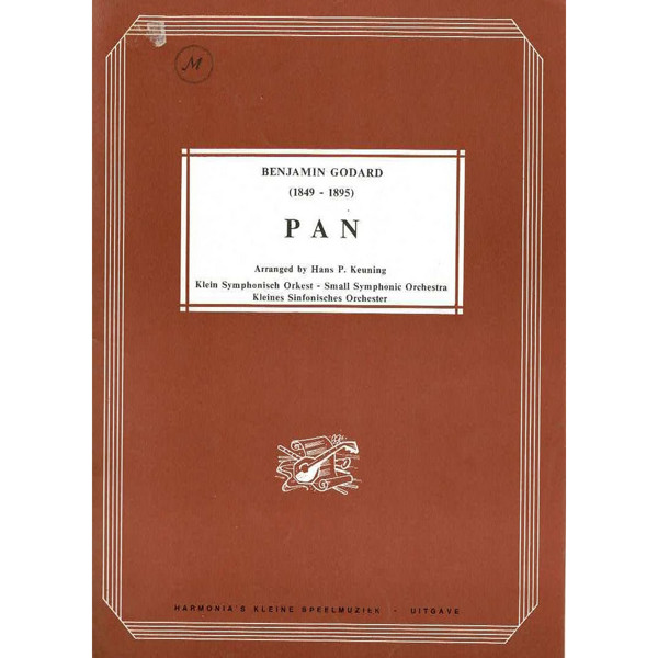Pan, Benjamin Godard arr. Hans P. Keuning. Small Symphonic Orchestra