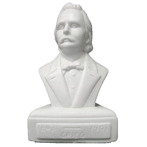 Statuette Composer Grieg Porselen