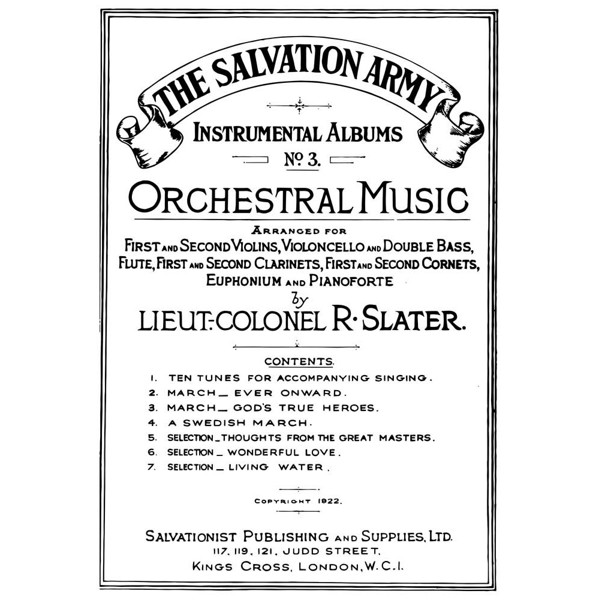 Salvation Army Instrumental Album No.3 - Orchestral Music