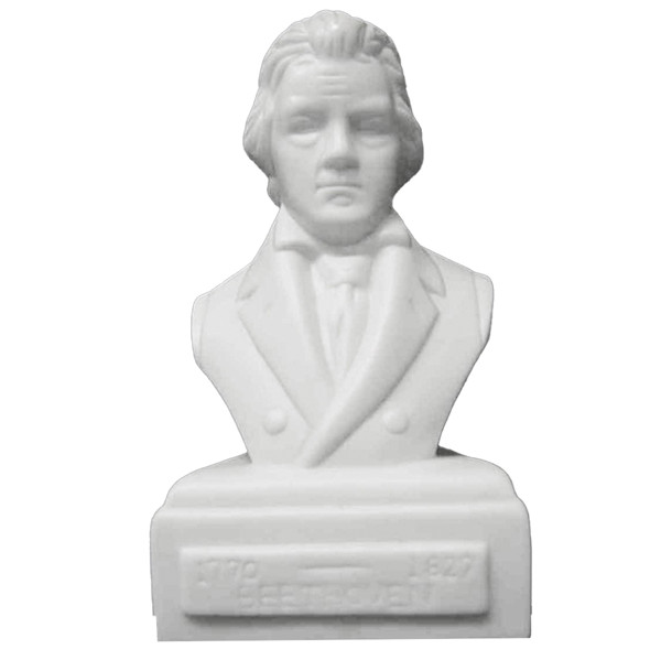 Statuette Composer Beethoven Porselen
