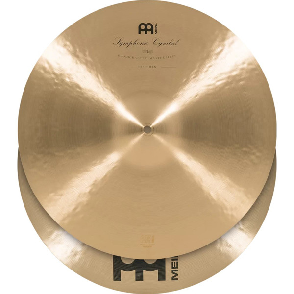 Konsertcymbal Meinl Symphonic, Thin 18, Pair