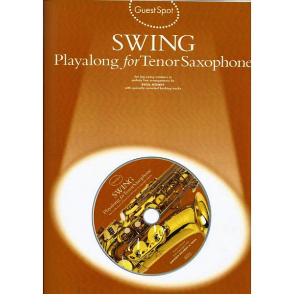 Guest Spot Swing Tenor Saxophone. Book and Play-Along