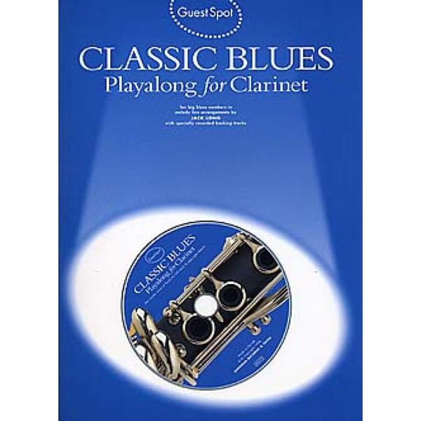 Guest Spot Classic Blues Clarinet, Book and CD