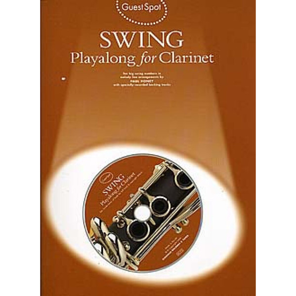 Guest Spot Swing Clarinet. Book and Play-Along