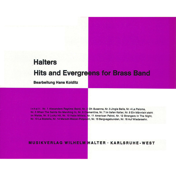 Halters Hits and Evergreens 1 Trombone 1 BC