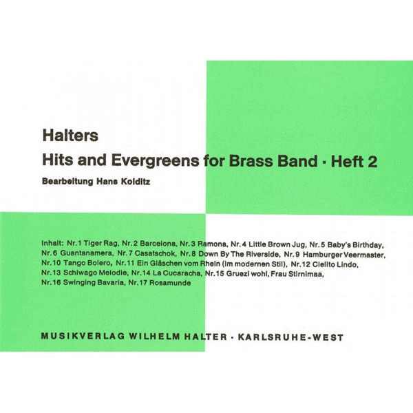 Halters Hits and Evergreens 2 Trombone 1 TC