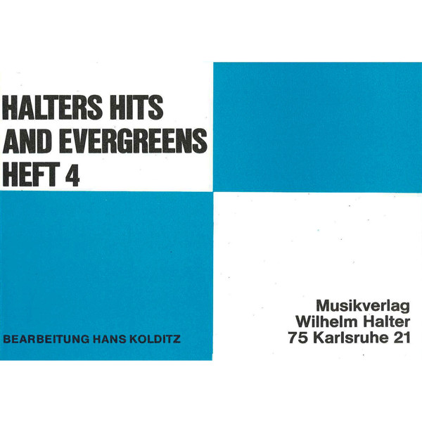 Halters Hits and Evergreens 4 Percussion