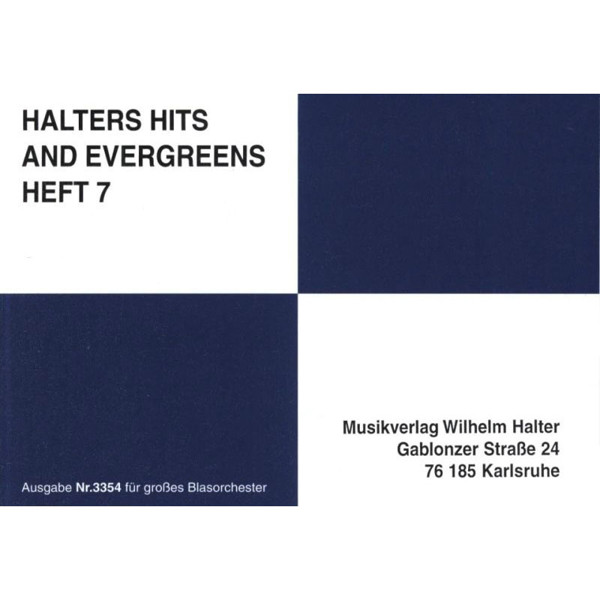 Halters Hits and Evergreens 7 Trombone 1 TC