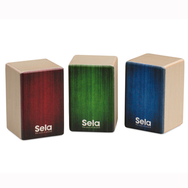 Shaker Sela SE-108, Mini Cajon Shaker Set, Soft - Medium - Hard