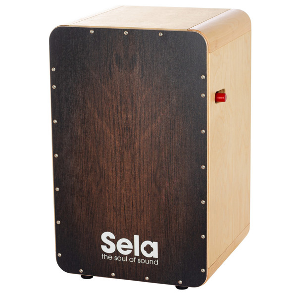 Cajon Sela CaSela Pro Series SE-045, Brown Dragon, On/Off Snare Mechanism