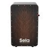 Cajon Sela CaSela Black Pro Series SE-049, Brown Dragon, On/Off Snare Mechanism