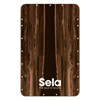 Cajon Sela CaSela Pro Series SE-106, Dark Nut, On/Off Snare Mechanism