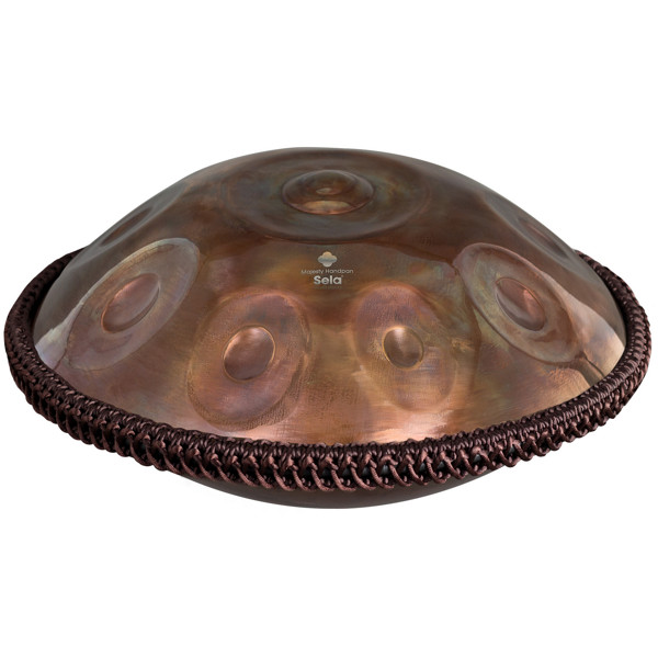 Handpan Sela Majesty Stainless Steel Series SE-216, F# Melodic Minor, 440Hz, Incl. Padded Bag