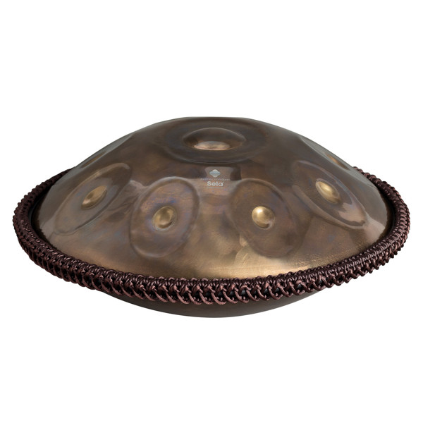 Handpan Sela Journey Stainless Steel Series SE-218, G# Kurd, 440Hz, Incl. Padded Bag