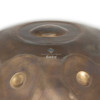 Handpan Sela Journey Stainless Steel Series SE-218, F# Integral, 440Hz, Incl. Padded Bag