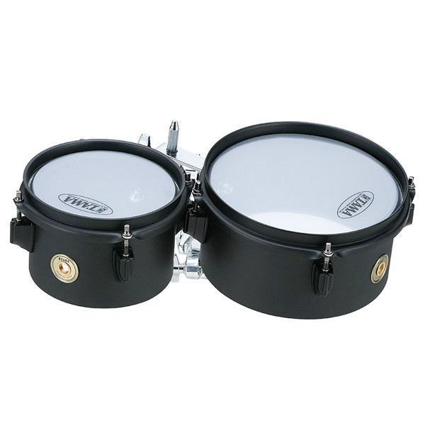 Timbales Tama MT68STBK, Mini-Tymps, 6 & 8, Steel Black