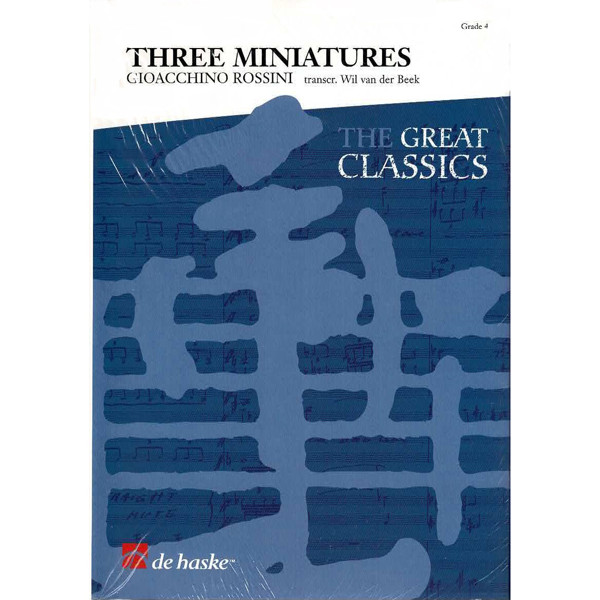 Three Miniatures , Rossini - Concert Band