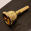 Tillegg Perantucci - Gull 24 karat på Euphonium/Trombonemunnstykke (Gold Plated)