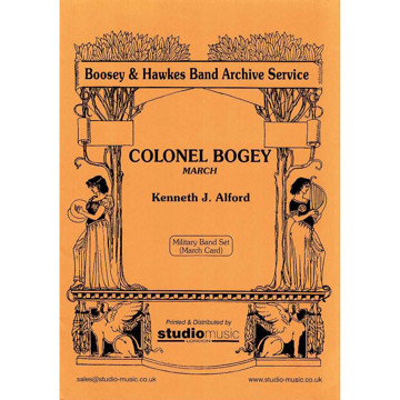 Colonel Bogey March, Kenneth J Alford. Concert Band