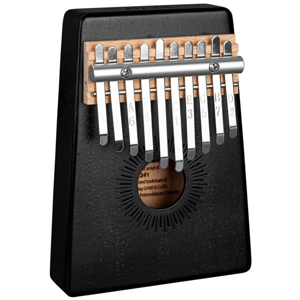 Kalimba Sela E-241, Mahogany, 10, Black