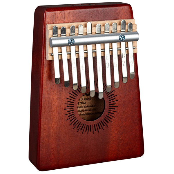 Kalimba Sela E-242, Mahogany, 10, Red