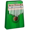 Kalimba Sela E-243, Mahogany, 10, Green