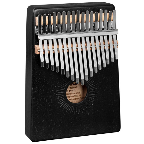 Kalimba Sela E-246, Mahogany, 17, Black