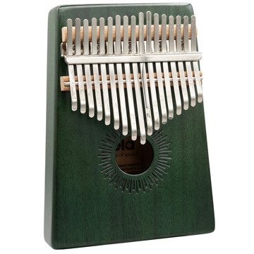 Kalimba Sela SE-248, Mahogany, 17, Green, C-Major