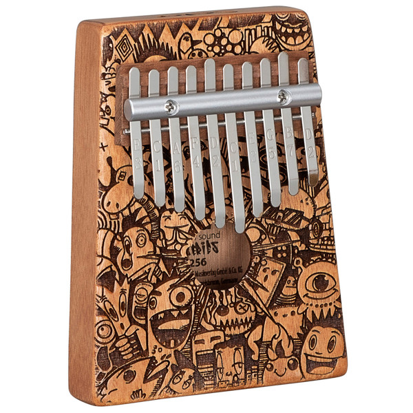 Kalimba Sela Art Series E-256, 10, Little Monster Laser