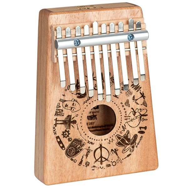 Kalimba Sela Art Series E-257, 10, Free Spirit