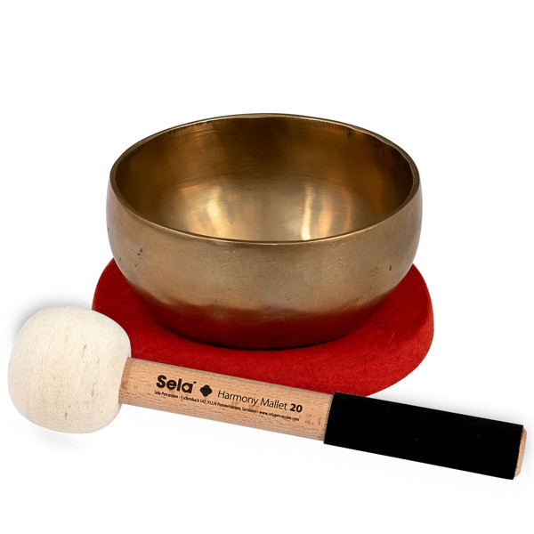 Singing Bowl Sela Harmony Series SE-260, 12cm, Incl. Wood Mallet