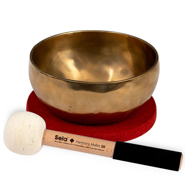 Singing Bowl Sela Harmony Series SE-262, 17cm, Incl. Wood Mallet