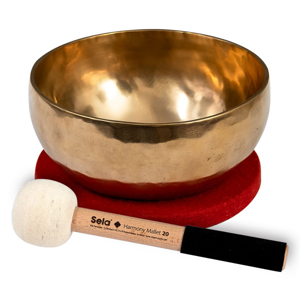 Singing Bowl Sela Harmony Series SE-263, 19cm, Incl. Wood Mallet