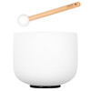 Singing Bowl Sela Crystal Frosted Series SECF8F, 440Hz, 8, Incl. Wood Mallet, F