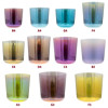 Singing Bowl Sela Crystal Infinity Series SECI-A3, 432Hz, 7,25. Uranus, Yellow-Green, A3