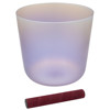 Singing Bowl Sela Crystal Infinity Series SECI-B3, 440Hz, 7,0. Earth, Purple, B3