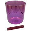 Singing Bowl Sela Crystal Infinity Series SECI-C4, 440Hz, 6,75. Mars, Red, C4