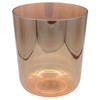 Singing Bowl Sela Crystal Infinity Series SECI-D4, 440Hz, 6,5. Venus, Orange, D4