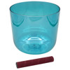 Singing Bowl Sela Crystal Infinity Series SECI-G4, 440Hz, 5,75. Mercury, Cyan, G4