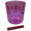 Singing Bowl Sela Crystal Infinity Series SECIU-C4, 432Hz, 6,75. Mars, Red, C4